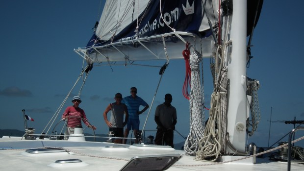 Les clients à la barre