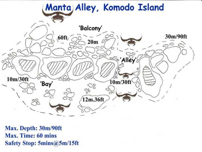 manta alley map