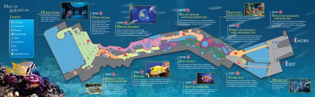 Carte SEA Aquarium
